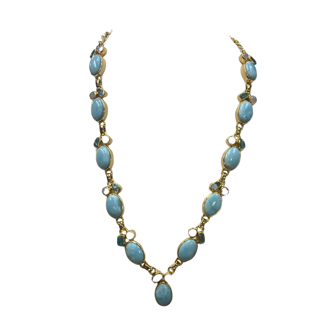 Larimar Designer Gold Vermeil